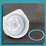 Maxbell 2xBottle Filter Replaceable Home Appliance for Kitchen Brass with a Plate
