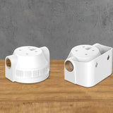 Maxbell 2xBottle Filter Replaceable Home Appliance for Kitchen Brass with a Plate