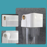 Maxbell 2xBottle Filter Replaceable Home Appliance for Kitchen Brass with a Plate