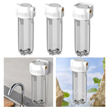 Maxbell 2xBottle Filter Replaceable Home Appliance for Kitchen Brass with a Plate