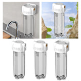 Maxbell 2xBottle Filter Replaceable Home Appliance for Kitchen Brass with a Plate