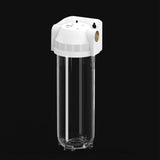Maxbell 2xBottle Filter Replaceable Home Appliance for Kitchen Brass with a Plate