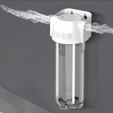 Maxbell 2xBottle Filter Replaceable Home Appliance for Kitchen Brass with a Plate