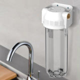 Maxbell 2xBottle Filter Replaceable Home Appliance for Kitchen Brass with a Plate