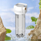 Maxbell 2xBottle Filter Replaceable Home Appliance for Kitchen Brass with a Plate
