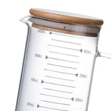 Clear Measuring Jugs Measured Beaker for Stovetop Safe Hot/Cold Kitchen 1000ml