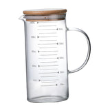 Clear Measuring Jugs Measured Beaker for Stovetop Safe Hot/Cold Kitchen 1000ml