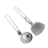 Maxbell Folding Outdoor Tableware Compact Portable Reusable for barbecue Shovel - Aladdin Shoppers