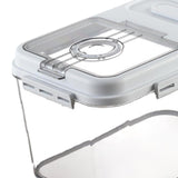 Maxbell Maxbell Clear Rice Storage Container Pantry Organization for Household Nuts Kitchen 66Lbs