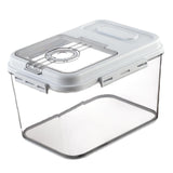 Maxbell Maxbell Clear Rice Storage Container Pantry Organization for Household Nuts Kitchen 66Lbs