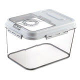 Maxbell Maxbell Clear Rice Storage Container Pantry Organization for Household Nuts Kitchen 66Lbs
