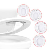 Maxbell 4xPotty Urine Deflector Guard Portable Stickiness Universal for Bathroom Hotel