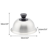 Maxbell 2xgrill domes Cover 6.30'' Griddle Cheese Melting Dome for Steaks steak Burgers
