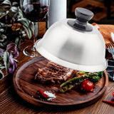 Maxbell 2xgrill domes Cover 6.30'' Griddle Cheese Melting Dome for Steaks steak Burgers