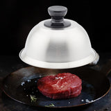 Maxbell 2xgrill domes Cover 6.30'' Griddle Cheese Melting Dome for Steaks steak Burgers
