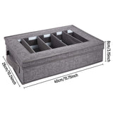 Maxbell 2x5 Compartment Flatware Storage Case Cutlery Storage Holder for Spoons Drawer