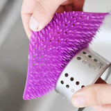 Fruit Vegetable Brush Delicate Fruit Brush for Vegetable Kitchen Carrot white