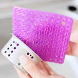 Fruit Vegetable Brush Delicate Fruit Brush for Vegetable Kitchen Carrot white