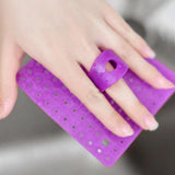 Fruit Vegetable Brush Delicate Fruit Brush for Vegetable Kitchen Carrot white