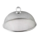 Maxbell 2xMetal Mesh Food Cover Plate Serving Cover for Outdoor Party Camping Diameter 28cm
