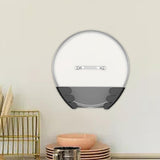 Wall Mount Pot Lid Hanger Portable Pan Storage Rack for Plates Board Kitchen Black