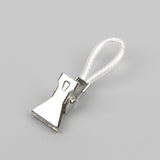 Maxbell 2x10 Pieces Hanging Tea Towels Clips Cupboard for Shower Curtain Small Clothes white