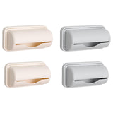Maxbell Trash Bag Holder Wall Mount Garbage Bag Holder for Kitchen Cabinet Household large apricot