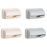 Maxbell Trash Bag Holder Wall Mount Garbage Bag Holder for Kitchen Cabinet Household large apricot