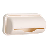 Maxbell Trash Bag Holder Wall Mount Garbage Bag Holder for Kitchen Cabinet Household large apricot