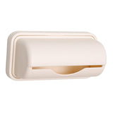 Maxbell Trash Bag Holder Wall Mount Garbage Bag Holder for Kitchen Cabinet Household large apricot