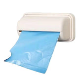 Maxbell Trash Bag Holder Wall Mount Garbage Bag Holder for Kitchen Cabinet Household large apricot