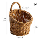 Maxbell 2xWall Hanging Baskets Space Saving Multifunctional for Onion Magazines Fruits M