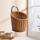 Maxbell 2xWall Hanging Baskets Space Saving Multifunctional for Onion Magazines Fruits L