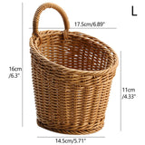Maxbell 2xWall Hanging Baskets Space Saving Multifunctional for Onion Magazines Fruits L