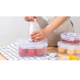 Maxbell 2xVacuum Container Saver Vacuum Seal Container for Salads Meals Dry Foods 3.6L