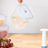 Maxbell 2xVacuum Container Saver Vacuum Seal Container for Salads Meals Dry Foods 3.6L
