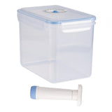 Maxbell 2xVacuum Container Saver Vacuum Seal Container for Salads Meals Dry Foods 3.6L