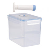 Maxbell 2xVacuum Container Saver Vacuum Seal Container for Salads Meals Dry Foods 3.6L
