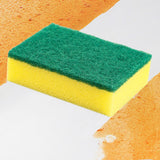 Maxbell 10xSponge Scourers Kitchen Cleaning Supplies Scrub Sponge for Kitchen Household Dish