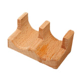 Maxbell 10xWood Sushi Tacos Holder Taco Tray Accessories for Parties Restaurant B