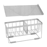 Maxbell Sponge Holder for Kitchen Sink Rustproof Sink Rack for Scrubber Rags Kitchen