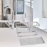 Maxbell Sponge Holder for Kitchen Sink Rustproof Sink Rack for Scrubber Rags Kitchen