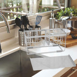 Maxbell Sponge Holder for Kitchen Sink Rustproof Sink Rack for Scrubber Rags Kitchen