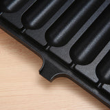 Maxbell 8 Grids Sausage Grill Snacks Maker Hot Dog Presser Maker for Kitchen Outdoor