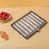 Maxbell 8 Grids Sausage Grill Snacks Maker Hot Dog Presser Maker for Kitchen Outdoor