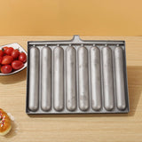 Maxbell 8 Grids Sausage Grill Snacks Maker Hot Dog Presser Maker for Kitchen Outdoor