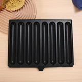 Maxbell 8 Grids Sausage Grill Snacks Maker Hot Dog Presser Maker for Kitchen Outdoor