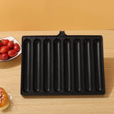 Maxbell 8 Grids Sausage Grill Snacks Maker Hot Dog Presser Maker for Kitchen Outdoor