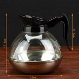 Maxbell Coffee Decanter Pot 2.1L-3L Replacement Carafe for Dormitory Restaurant Home