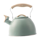 Maxbell Whistling Tea Kettle Portable Loud Whistle Kettle for Camping Dorm Household green